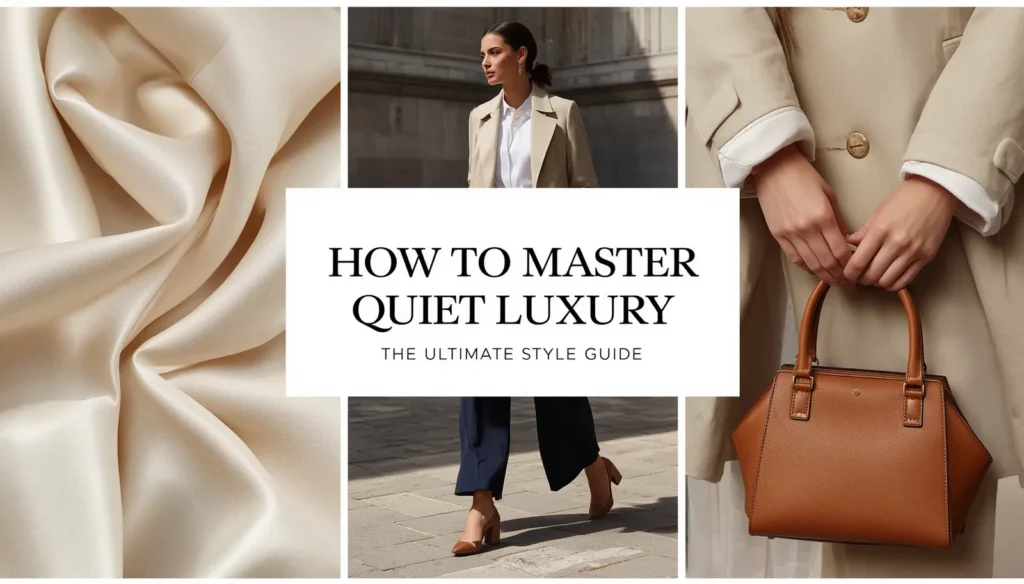 9 Simple Secrets on How to Master Quiet Luxury The Ultimate Style Guide