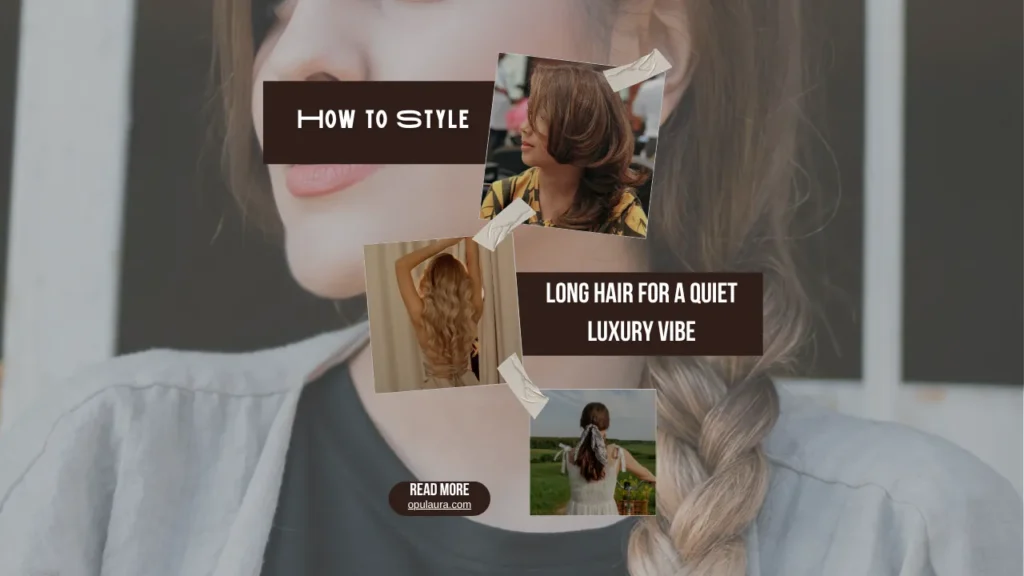 How to Style Long Hair for a Quiet Luxury Vibe